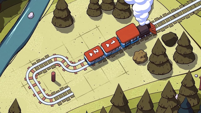 Railbound 게임 플레이
